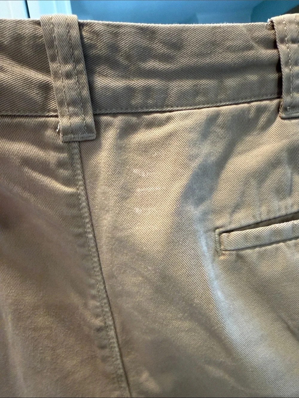 J. Crew Men's Tan Flat-Front Cotton Shorts